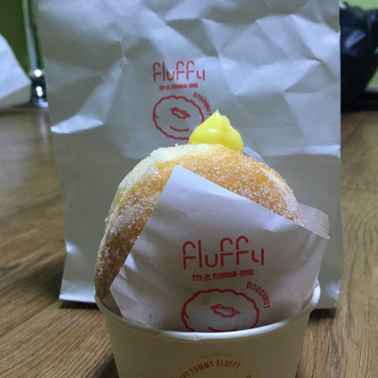 FLUFFY doughnut