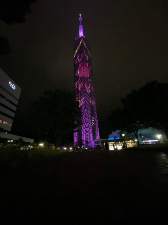 BTS７周年で全国各地のタワーが点灯！！