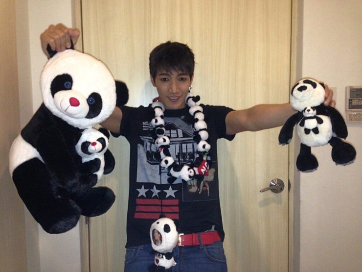 2PMの愛されパンダJun. Kが愛してやまないパンダ